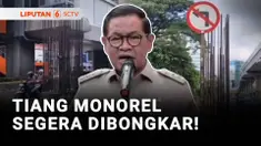 Gubernur Jakarta Pramono Anung memastikan pembongkaran tiang monerel di Jakarta akan dimulai pekan depan. Bagi Anda yang sehari-hari melalui jalur tiang monorel, jangan khawatir karena tidak akan ada penutupan jalan.