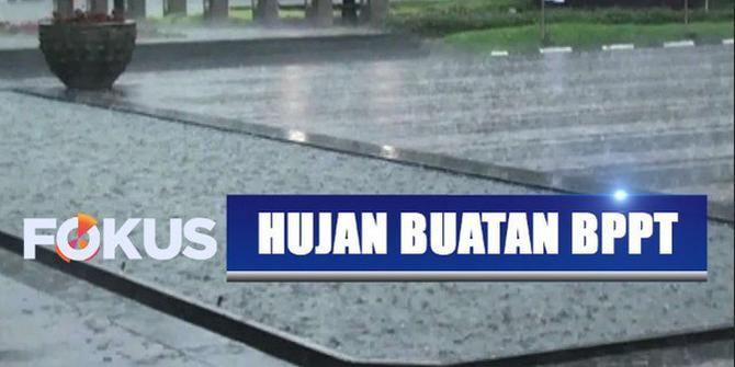 Hujan Buatan Hasil Modifikasi Cuaca Terjadi di Bandung
