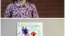 Raphaela Bernard (4 th), berpose usai menggambar tentang hadiah apa yang dia ingin saat Natal dari Santa di Altadena, California AS, 27 November 2016. Raphaela ingin taman peri. (REUTERS / Mario Anzuoni)