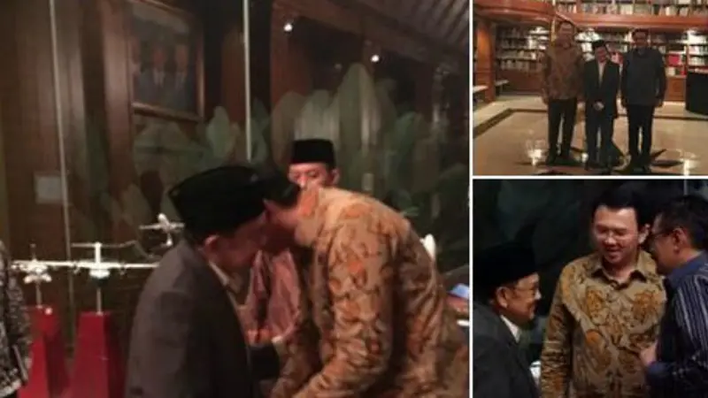 Ahok bertemu BJ Habibie