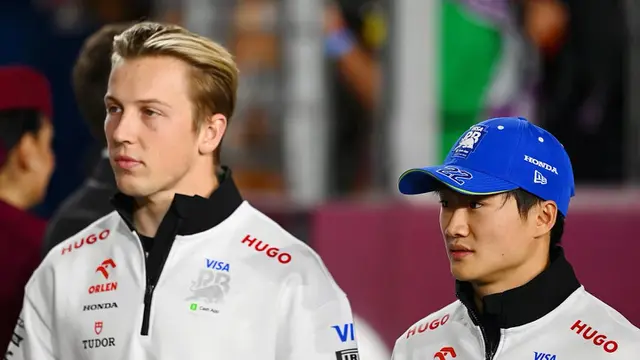 Liam Lawson dan Yuki Tsunoda