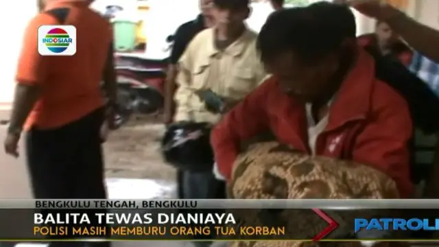 Balita berusia dua tahun di Bengkulu meregang nyawa akibat dianiaya ibu kandung dan ayah tirinya.