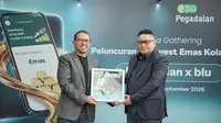 Pegadaian Gandeng blu BCA Digital Hadirkan Investasi Emas Mulai Rp10 Ribu