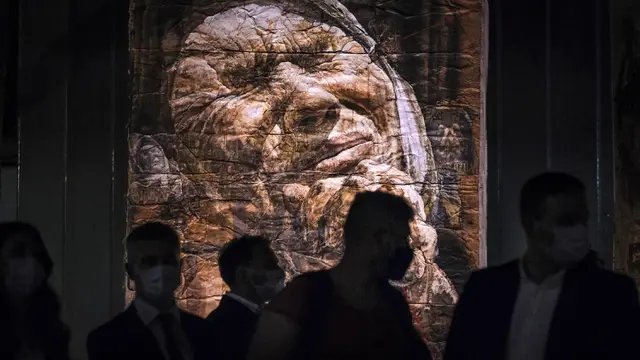FOTO: Pameran Seni Mengenang 25 Tahun Pembantaian Srebrenica