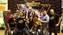 Advanced screening Guardians of the Galaxy dimeriahkan oleh beragam penggemar, komunitas, dan selebritis.