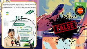 Penelusuran  klaim link situs resmi Kemensos cek status penerima BLT periode Oktober-Desember.