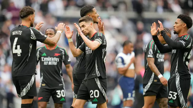 Derbi London Utara, Arsenal Bungkam Tottenham Hotspur