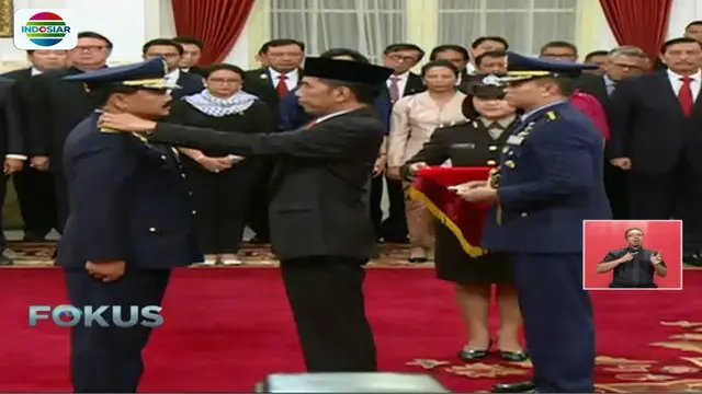 Hadi Tjahjanto bertugas menggantikan Jenderal TNI Gatot Nurmantyo yang memasuki masa pensiun pada Maret 2018.