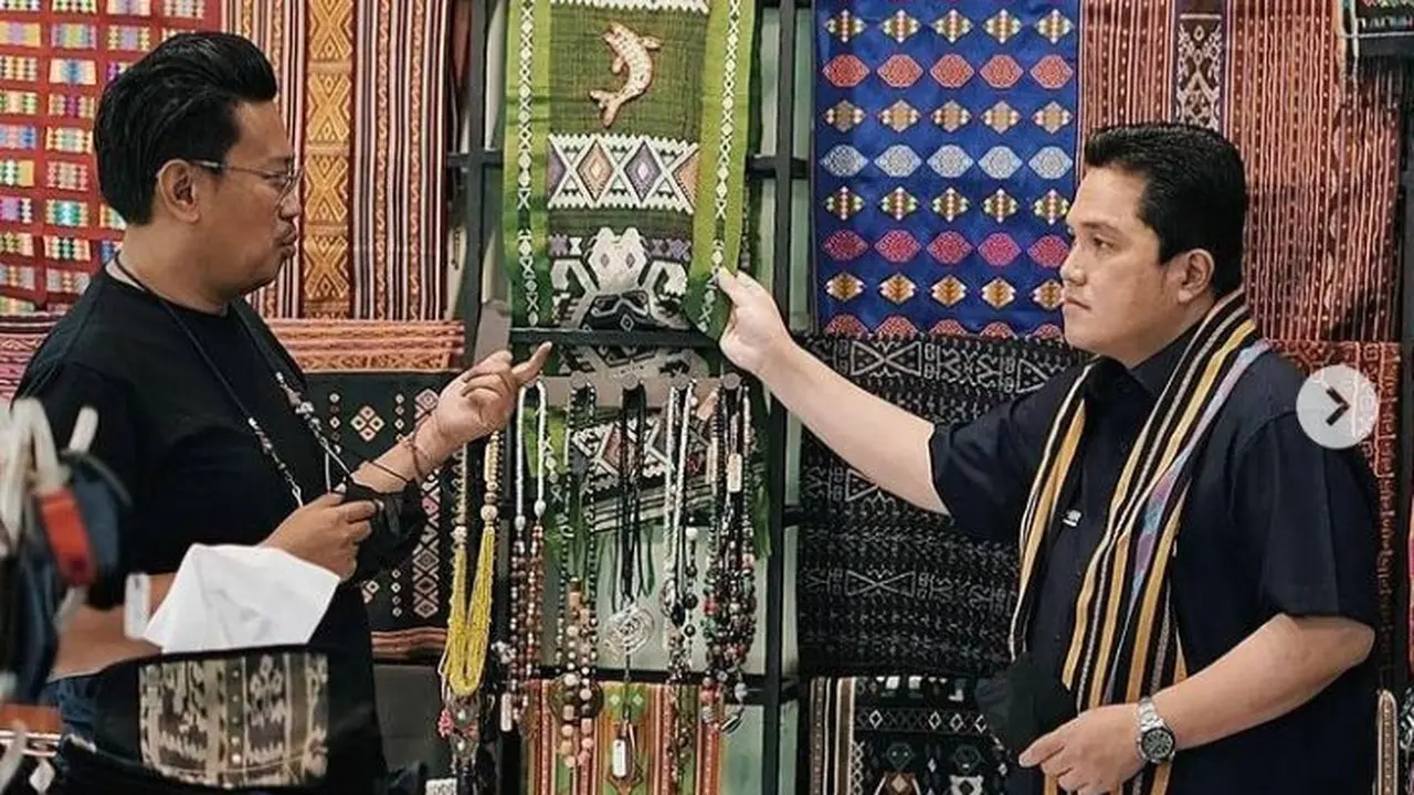 Tangkapan layar instagram Erick Thohir @erickthohir.