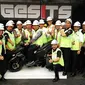 Sepeda motor listrik Gesits mulai diproduksi tahun depan. (Septian/Liputan6.com)