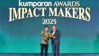 Dorong Ekonomi Kerakyatan Berkelanjutan, BRI Raih Impactful Grassroots Economic Empowerment