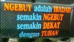 Tuh baca ya buat kalian yang masih suka kebut-kebutan di jalan (Source: Ist)