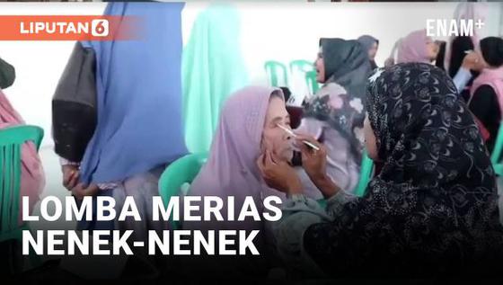 VIDEO: Lomba Merias Nenek-Nenek Penuh Kejutan dan Keceriaan di Tasikmalaya