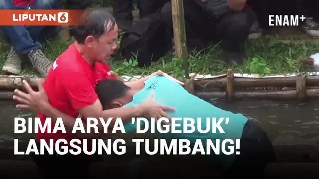 Bima Arya Ikut Lomba Gebuk Bantal, Hasilnya Kalah Telak!