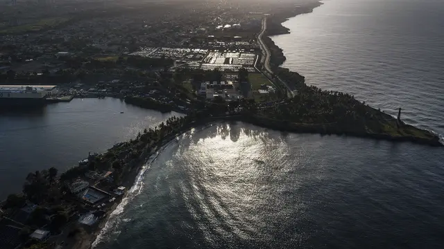 Potret Udara Kota Santo Domingo
