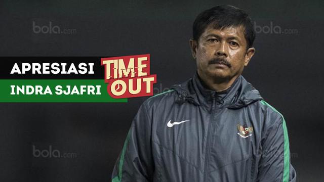 Indra Sjari mengapresiasi Timnas Indonesia U-19 setelah meraih kemenangan 5-0 atas Brunei Darussalam pada Kualifikasi Piala Asia U-19 2018.