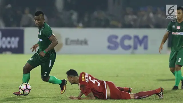 FOTO: Unggul atas PSMS di Laga Pertama Semifinal, Persija Tatap Final PIala Presiden 2018