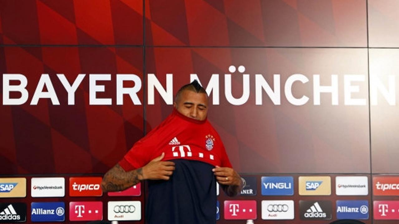 Semringah Arturo Vidal resmi berkostum Bayern Munich