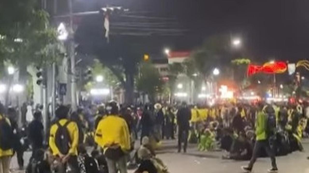 Demonstrasi mahasiswa di Semarang berakhir ricuh