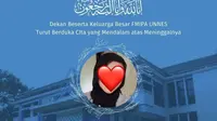 Viral Video TikTok Mahasiswi Unnes Ditonton Sampai Jutaan, Netizen: Postingannya Kembali tapi Tidak dengan Orangnya. Foto: tangkapan layar instagram fmipaunnes.