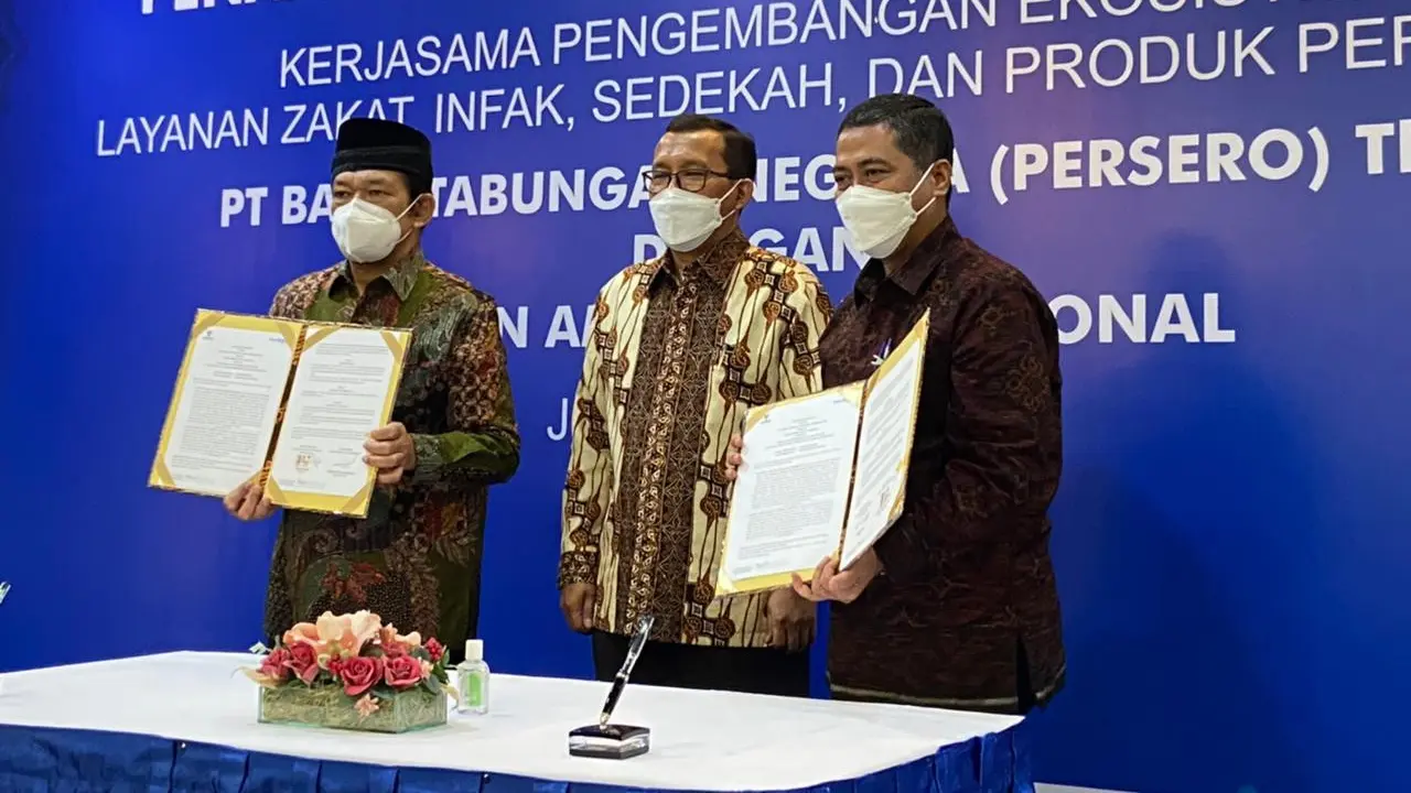 BTN Syariah menggandeng Badan Amil Zakat Nasional (BAZNAS) untuk mengembangkan ekosistem layanan zakat, infak, dan sedekah