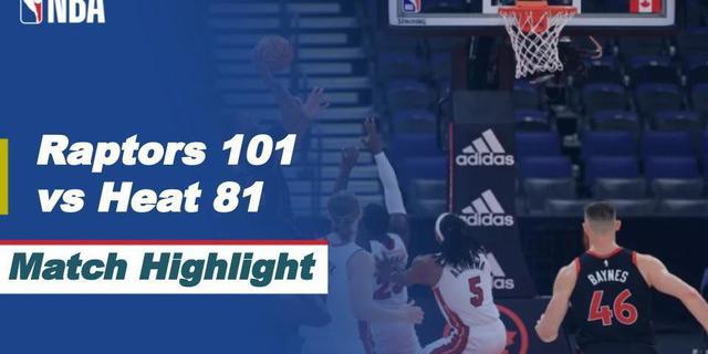 VIDEO: Highlights NBA, Miami Heat Kalah Melawan Toronto Raptors 81-101
