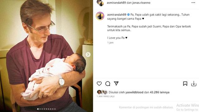 Asmirandah (Foto: Instagram/@asmirandah89)