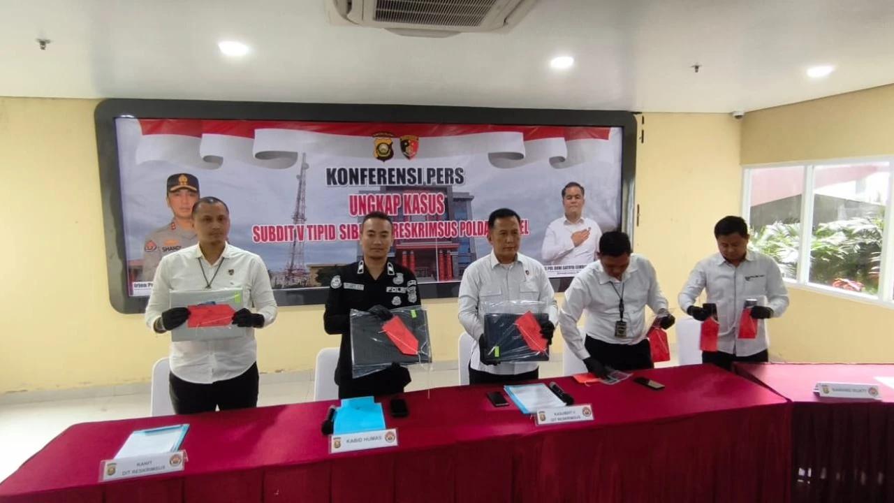 2 Pemuda Palembang Terafiliasi Jaringan Kamboja, Promosikan Judi Online di 200 Akun Medsos
