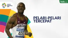 Selama berjalannya Asian Games ada beberapa rekor cabang olahraga lari yang terpecahkan. Berikut adalah deretan rekor-rekor Asian Games.
