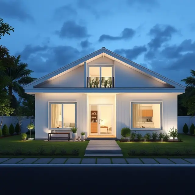 Model Rumah Minimalis Terbaru 1 Lantai 4 Kamar