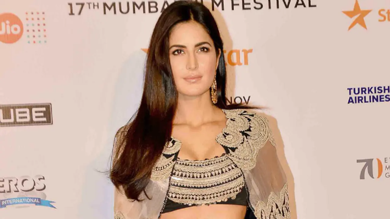 Katrina Kaif di ajang festival film Mumbai baru-baru ini. (ibnlive.in)