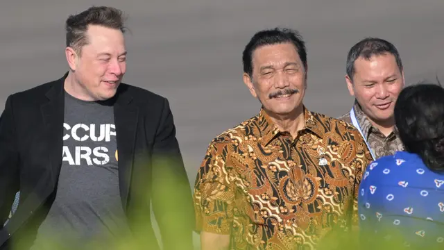 Elon Musk Tiba di Bali