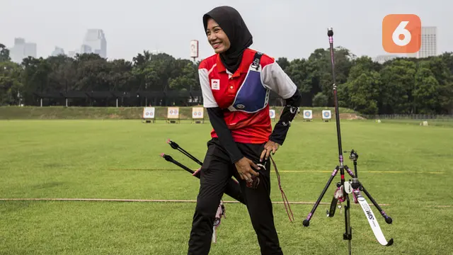 Latihan Panahan Asian Games
