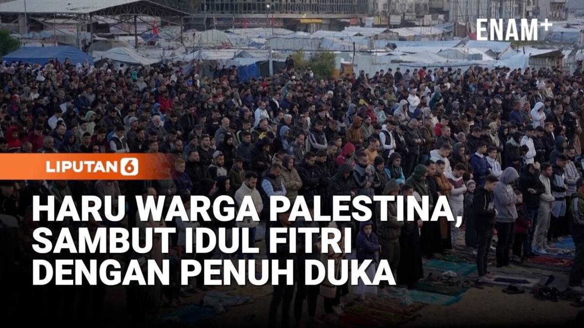 Warga Gaza Rayakan Idul Fitri di Tengah Duka dan Kehancuran