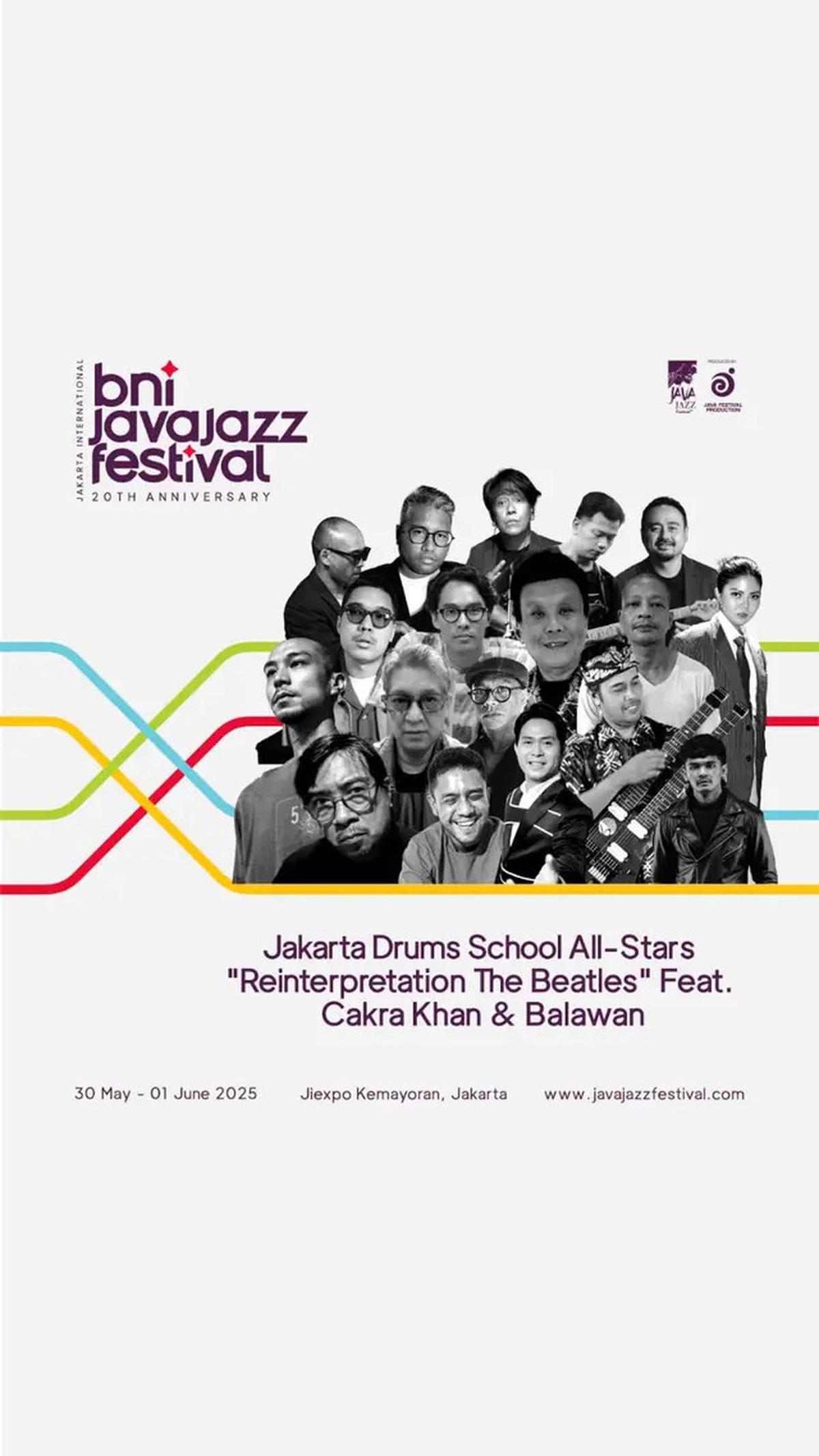 Menghidupkan Kembali Keajaiban The Beatles: Jakarta Drum School All Stars di Java Jazz Festival 2025