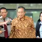 Darmin Nasution mengklaim tak tahu menahu soal kasus dugaan korupsi yang menjerat mantan Direktur Jenderal (Dirjen) Pajak, Hadi Poernomo, Jakarta, Senin (11/8/2014) (Liputan6.com/Panji Diksana)
