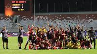 Timnas Indonesia Putri U-18 tampil apik di&nbsp;Piala AFF U-18 Wanita 2022 dengan meraih dua kemenangan pada awal babak penyisihan grup. (dok. ASBWI)