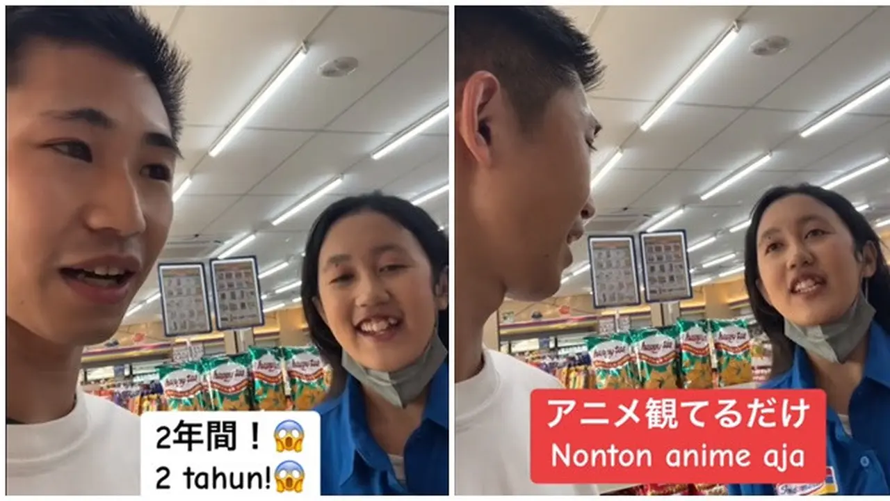 Viral Karyawan Minimarket Fasih Bahasa Jepang, Belajar Otodidak dengan Nonton Anime