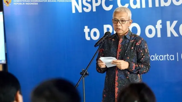 Deputi Bidang Koordinasi Ekonomi Digital, Ketenagakerjaan, dan UMKM Kementerian Koordinator Bidang Perekonomian Rudy Salahuddin membuka Study Visit National Social Protection Council (NSPC) - Ministry of Economy and Finance Kingdom of Cambodia, di Jakarta
