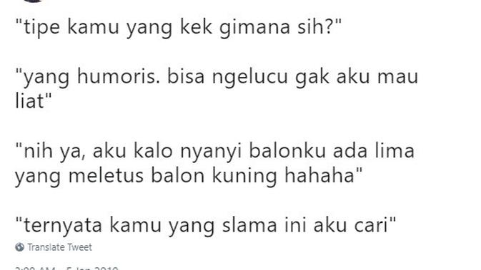 cuitan tipe pacar (foto: Twitter/@jek_)