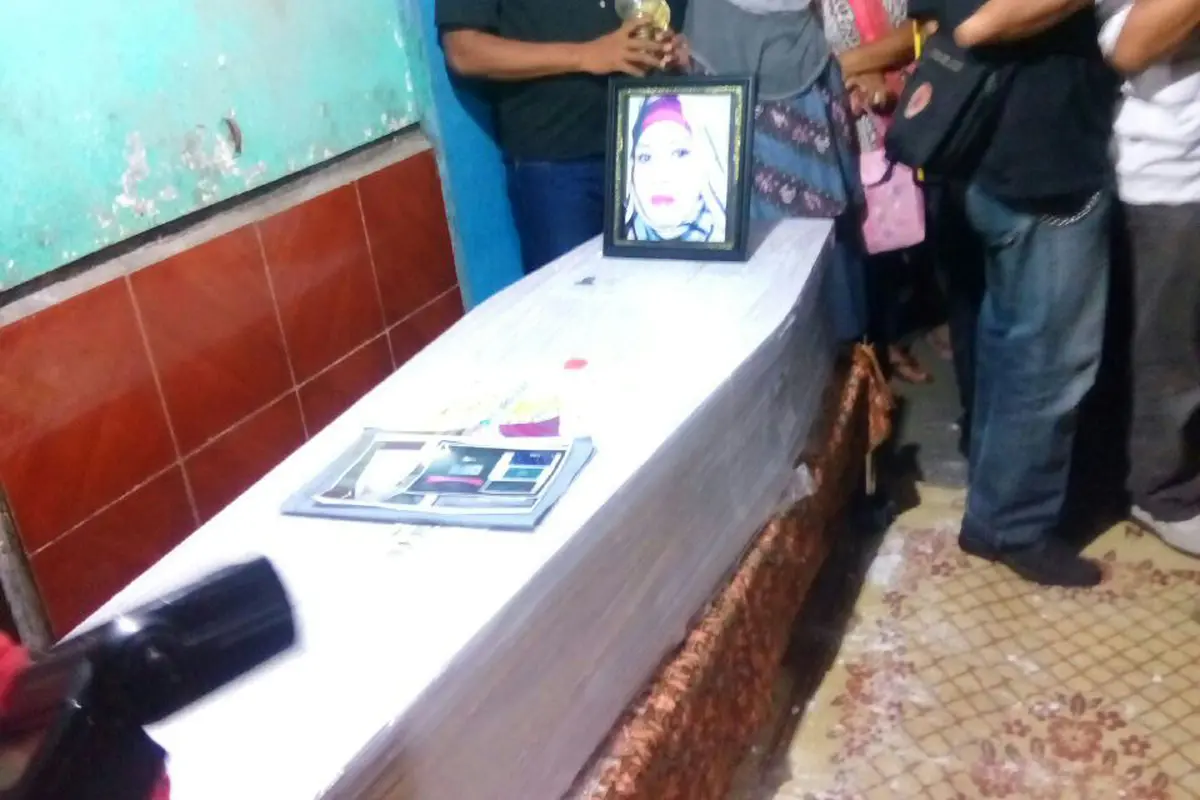 Jenazah TKI Sri Maryani. (Dokumentasi Kemlu