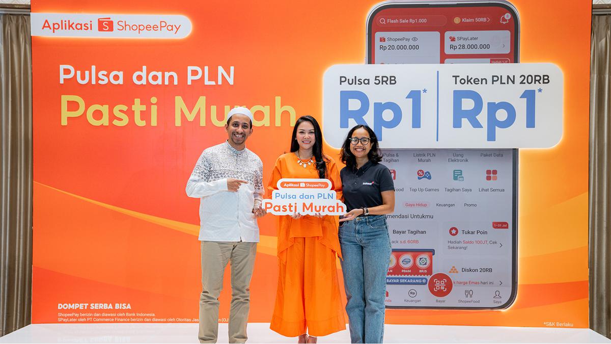 ShopeePay Hadirkan Kampanye Pulsa & PLN Pasti Murah, Bikin Pengguna Lebih Hemat Kelola Kebutuhan Harian