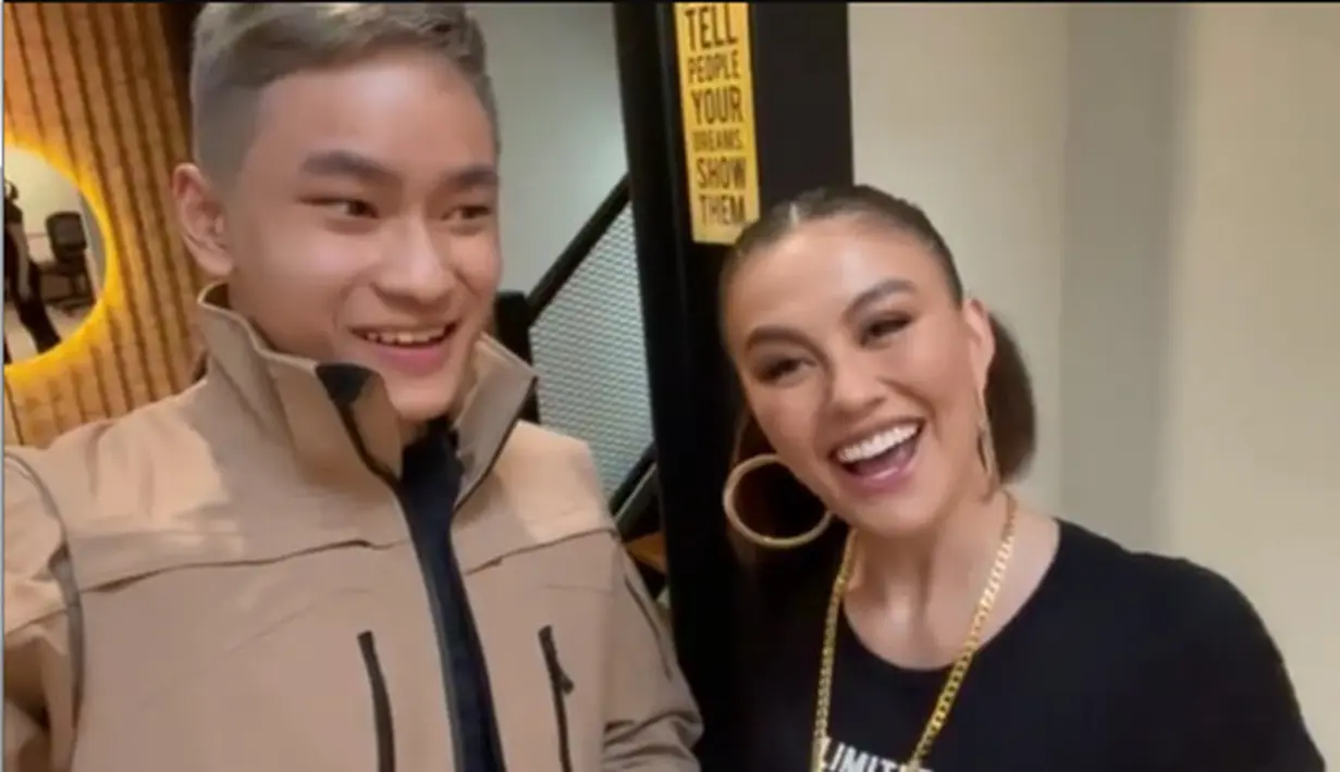 Agnez Mo dan Azka Corbuzier (Instagram/azkacorbuzier)