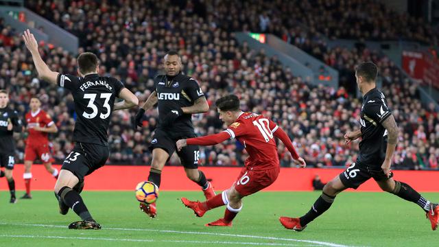 Liverpool Hancurkan Swansea City