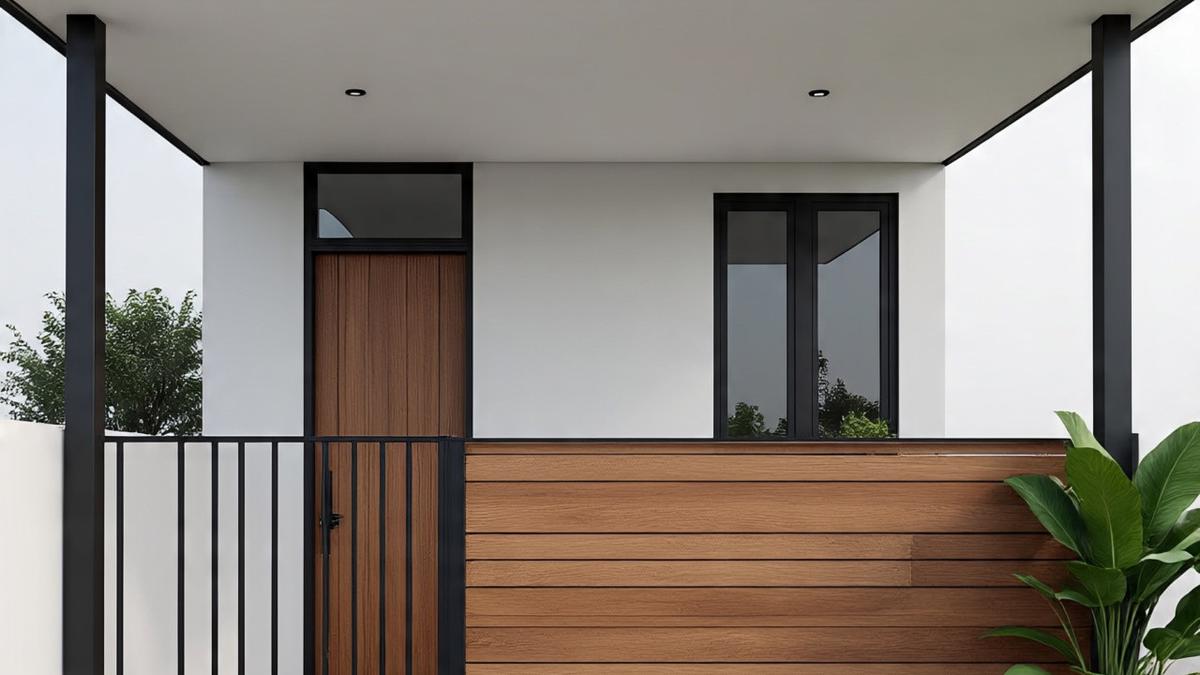 9 Desain Pagar Teras Rumah Minimalis yang Patut Dicoba, Cocok untuk Hunian Masa Kini