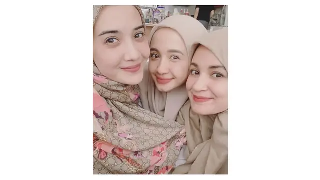 6 Potret Persahabatan Zaskia Sungkar, Shireen Sungkar, dan Laudya Cynthia Bella