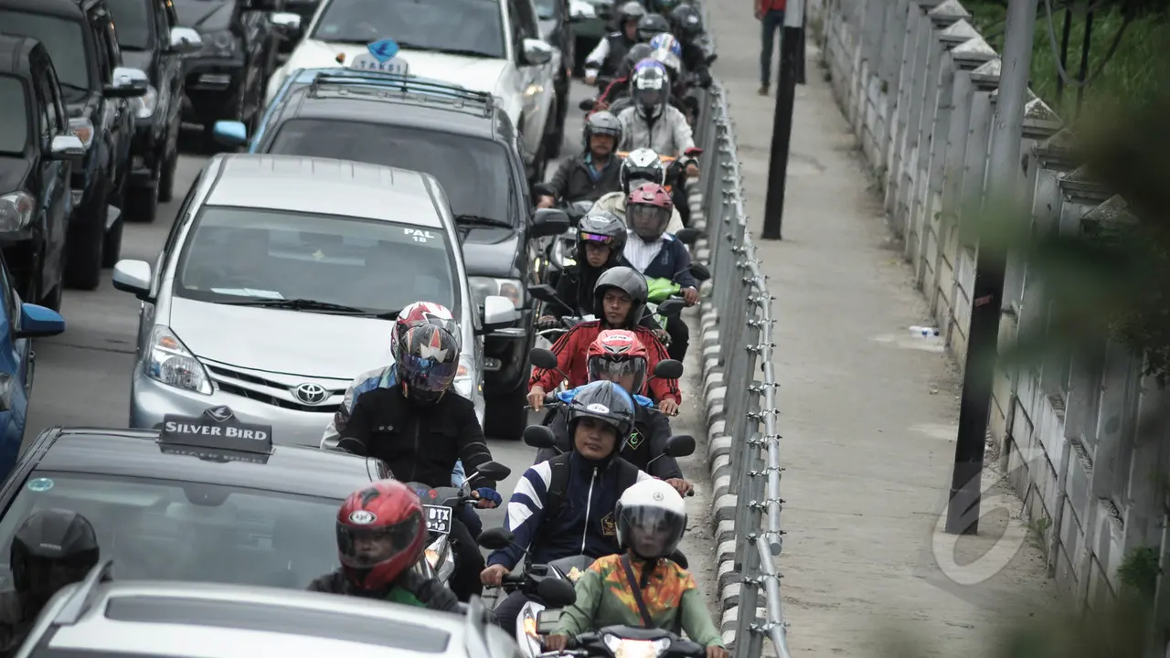 Area Larangan Sepeda Motor Melintas Diperluas Hingga Ratu Plaza