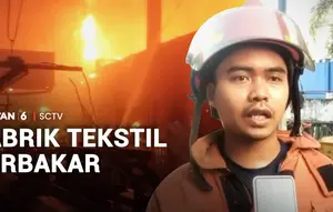 Pabrik Tekstil Terbakar Hebat