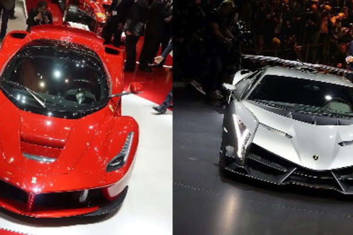 LaFerrari dan Lamborghini Veneno