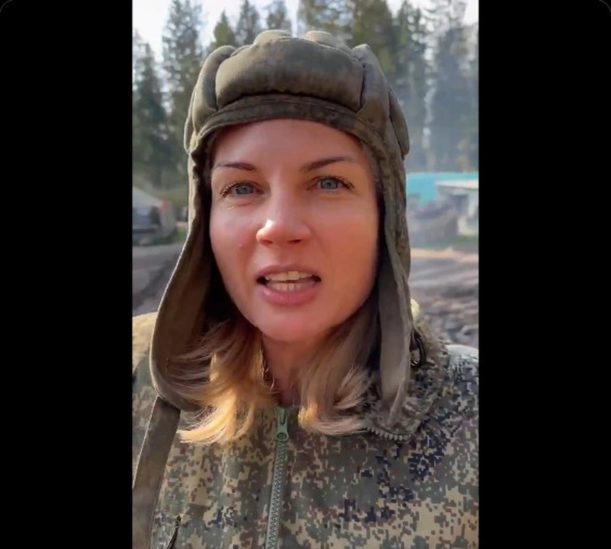 Potret Tentara Wanita Rusia di Garis Depan Perang Ukraina